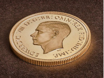 Монета с портретом короля Эдуарда VIII