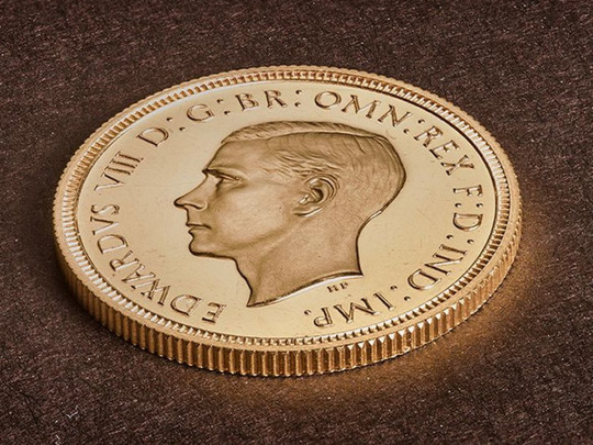 Монета с портретом короля Эдуарда VIII