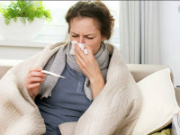 женщина с гриппом