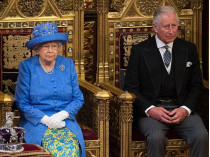 Королева Елизавета и принц Чарльз