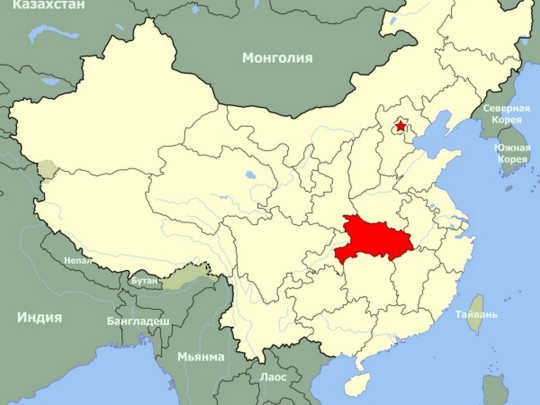 Китайская провинция Хубэй