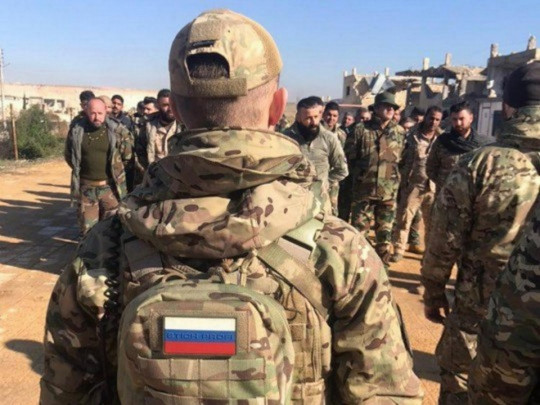 российские военные в Сирии