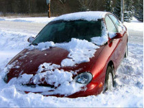 Авто в снегу