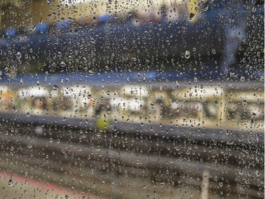 Дождь в поезде