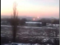 Обстрел боевиками на Донбассе