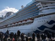 Коронавирус на Diamond Princess: карантин на лайнере закончился (фото)