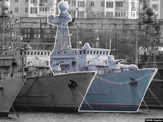 Корабли ВМСУ в Крыму