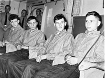 Советские солдаты дрейфовали 49 дней на барже в Тихом океане