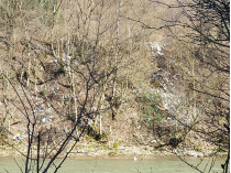Горы мусора: сеть шокировало состояние рек в Карпатах (видео)