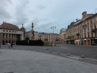 пустые улицы Львова