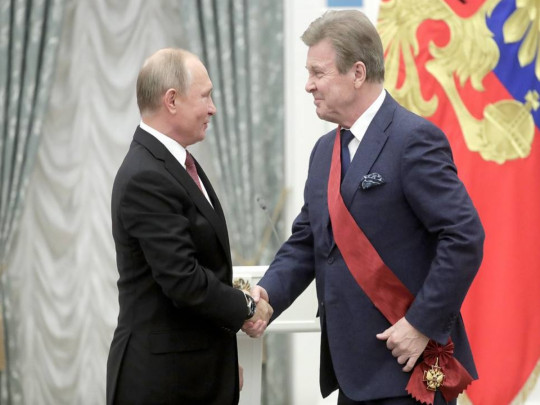 Путин и Лещенко