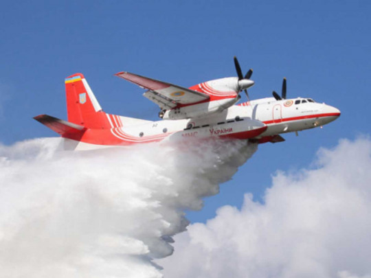 Житомиская область, пожарная авиация