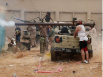 Фрагмент боя в пригороде Триполи