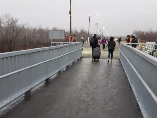 Мост в Станице Лугансклй
