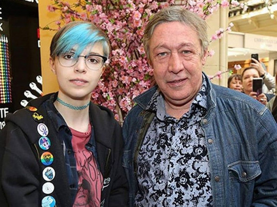 Михаил Ефремов с дочерью Анной-Марией