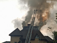 В курортном Трускавце молния чуть не сожгла гостиницу (фото, видео) 