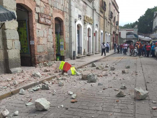 Мексика землетрясение