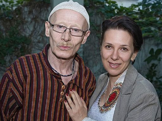Виктор Проскурин с женой Ириной Хондой