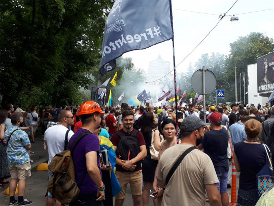 200 дней лжи: в центре Киева проходит акция в поддержку фигурантов дела Шеремета
