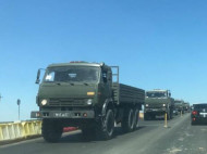 В Крыму заметили крупную колонну военной техники оккупантов: видео попало в сеть