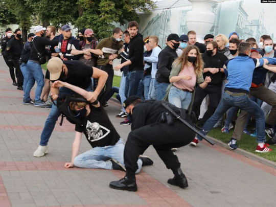 Протесты в Беларуси