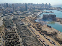 порт Бейрута после взрыва