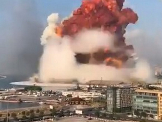 Взрыв в Бейруте 