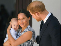 Принц Гарри с женой и сыном