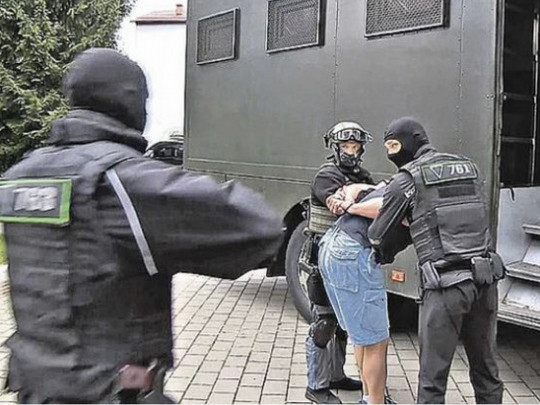 Задержание вагнеровцев под Минском