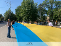 Флаг Украины в Измаиле