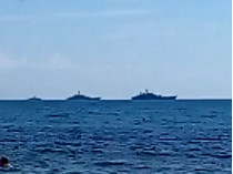 Военные корабли РФ в Феодосии