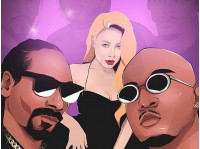 Тина Кароль и рэпер Snoop Dogg&nbsp;— постер