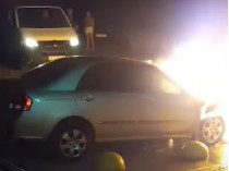 Поджог авто «Схем» под Киевом: в полиции показали фото организаторов
