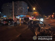 В Виннице легковушка на скорости снесла группу людей: жуткий момент попал на видео (18+)