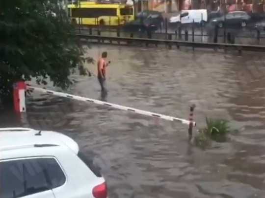 Потоп в Киеве 