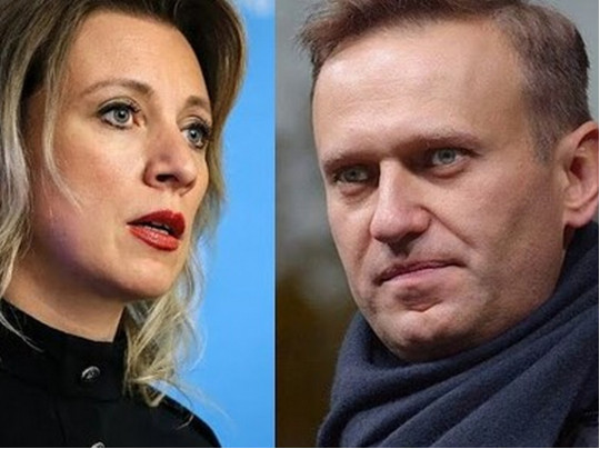 Захарова, Навальный