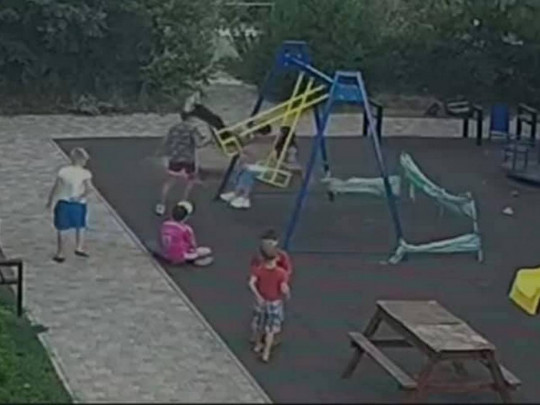 детская площадка в Одессе, где случилось ЧП