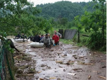 наводнение в западной Украине
