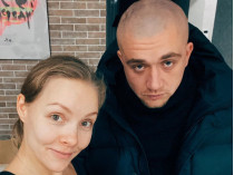 Алена Шоптенко с мужем 