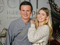 Дмитрий Комаров с сестрой Ангелиной