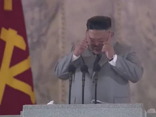 Плачущий Ким Чен Ын