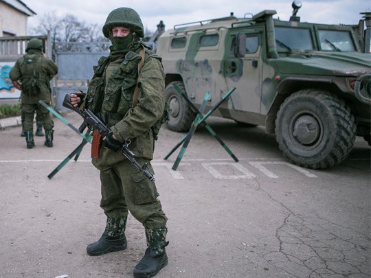 «Зеленые человечки» в Крыму