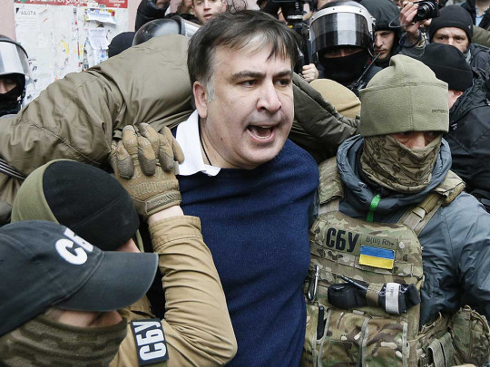 Задержание Саакашвили, декабрь 2017