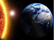 Солнце и Земля