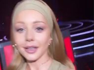 «Тину осы покусали»: Кароль на фото с шоу «Голос країни» смутила зрителей