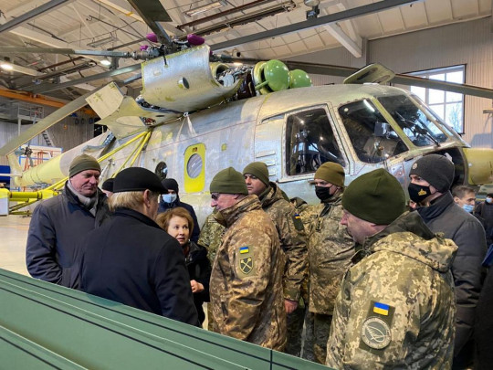 Вертолет с украинскими лопастями