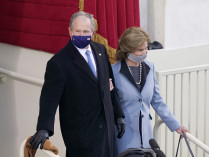 Джордж и Лора Буш на инаугурации Джо Байдена
