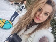 Невестка Оксаны Марченко эротично полюбовалась Карпатами