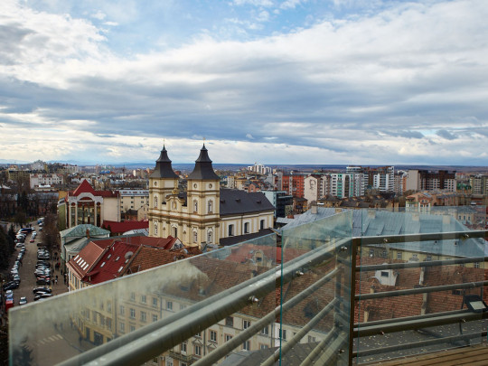 Вид с ратуши Ивано-Франковска
