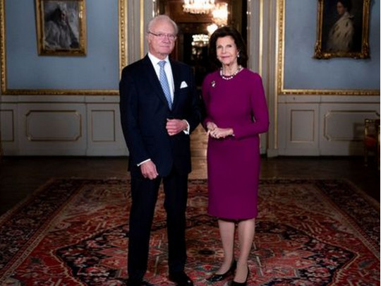 Король и королева Швеции